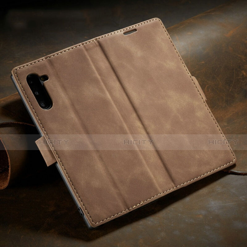 Handytasche Stand Schutzhülle Flip Leder Hülle T05 für Samsung Galaxy Note 10 groß