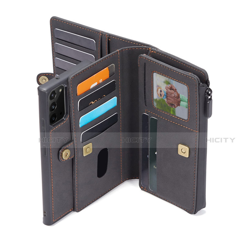 Handytasche Stand Schutzhülle Flip Leder Hülle T05 für Samsung Galaxy Note 20 5G