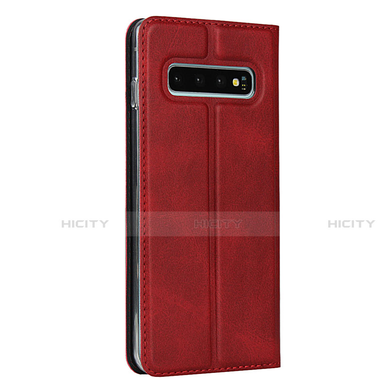 Handytasche Stand Schutzhülle Flip Leder Hülle T05 für Samsung Galaxy S10