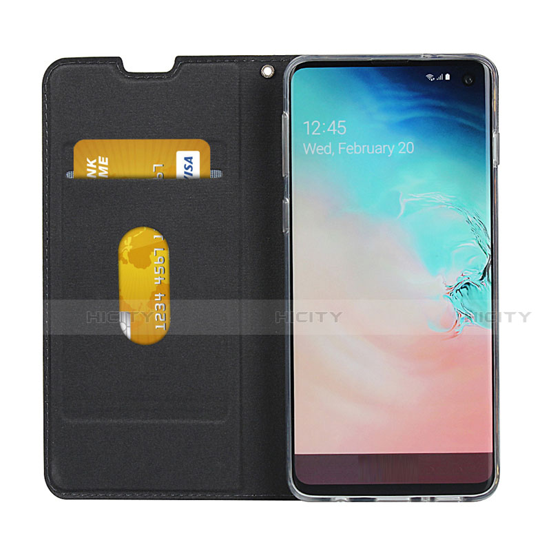 Handytasche Stand Schutzhülle Flip Leder Hülle T05 für Samsung Galaxy S10