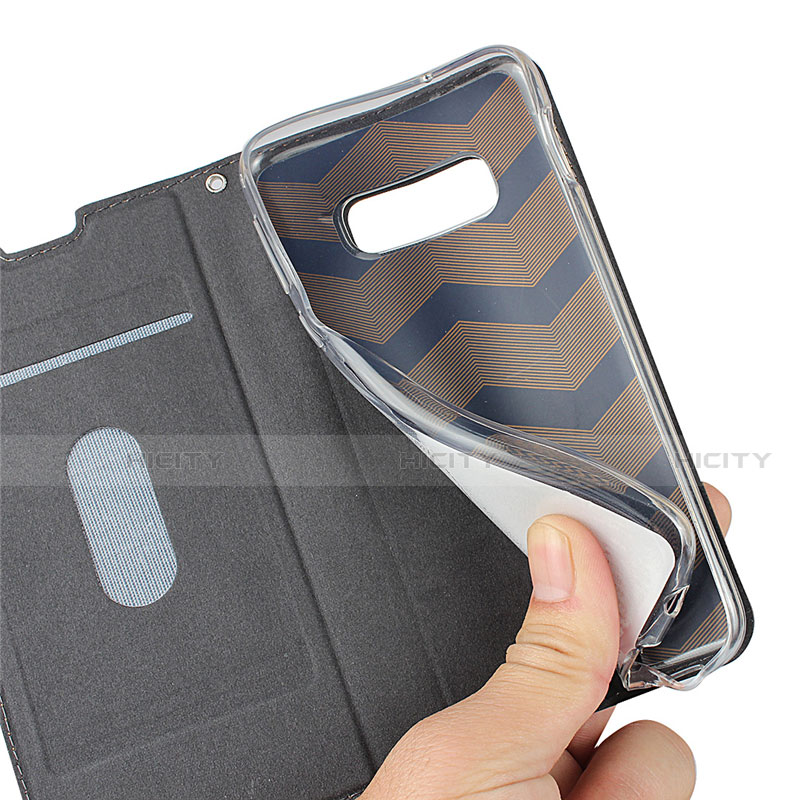 Handytasche Stand Schutzhülle Flip Leder Hülle T05 für Samsung Galaxy S10e