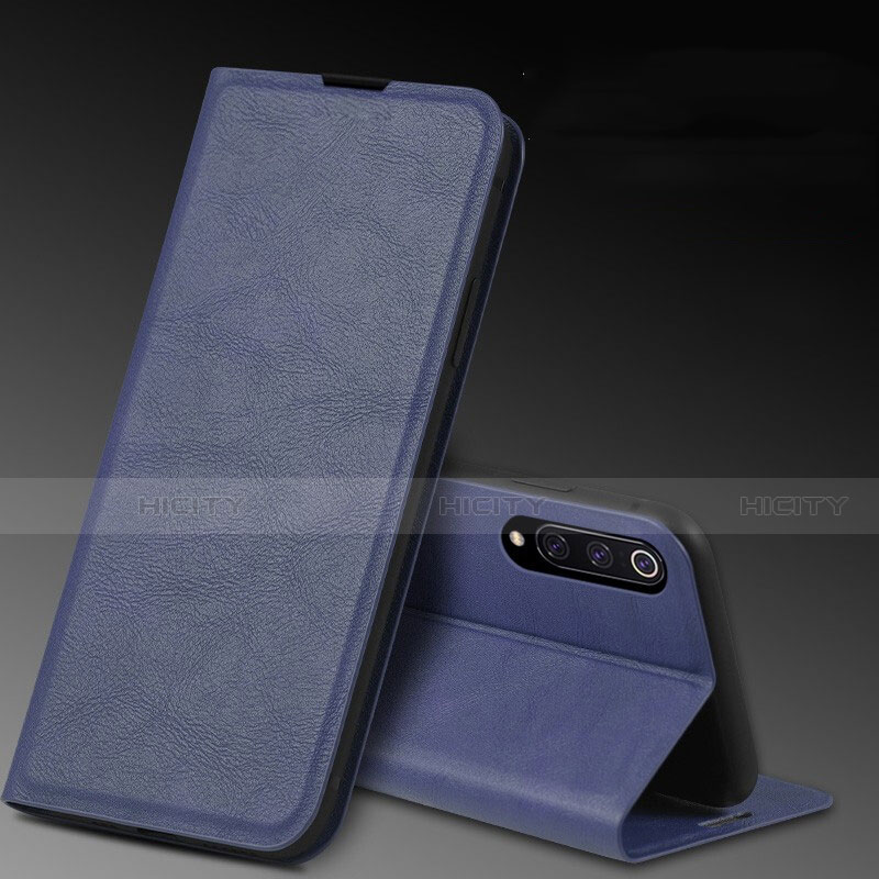 Handytasche Stand Schutzhülle Flip Leder Hülle T05 für Xiaomi Mi A3 Blau