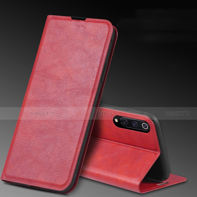 Handytasche Stand Schutzhülle Flip Leder Hülle T05 für Xiaomi Mi A3 Rot Plus