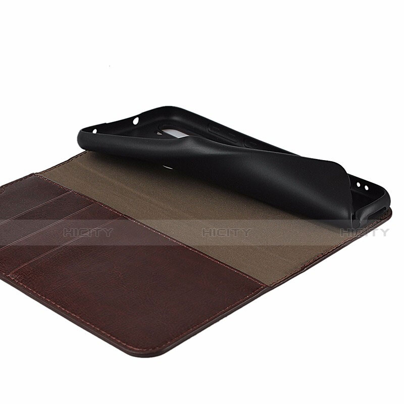 Handytasche Stand Schutzhülle Flip Leder Hülle T05 für Xiaomi Redmi Note 8 (2021) groß