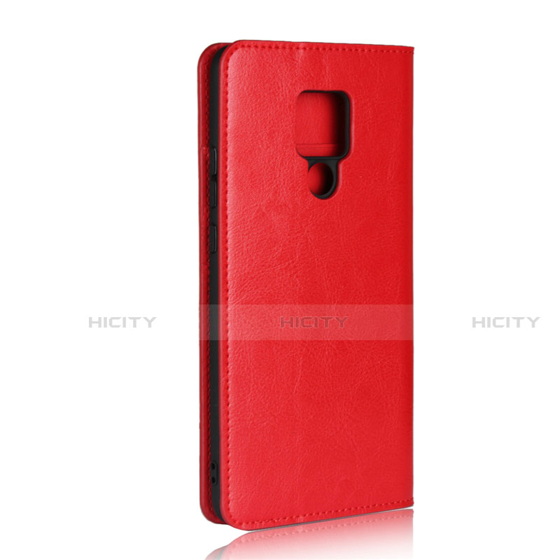 Handytasche Stand Schutzhülle Flip Leder Hülle T06 für Huawei Mate 20 X 5G Rot