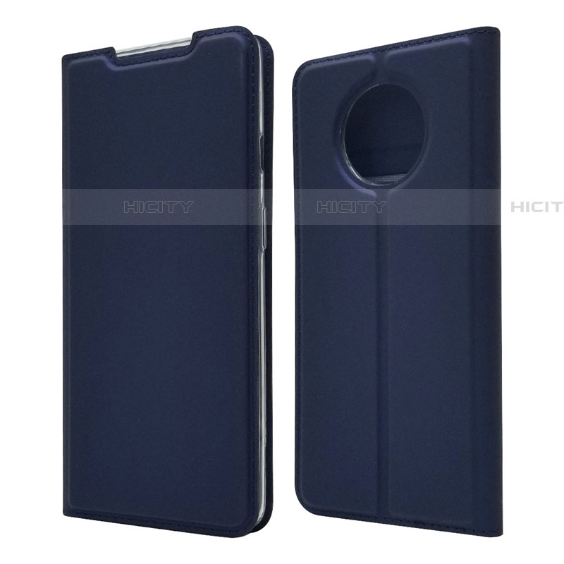 Handytasche Stand Schutzhülle Flip Leder Hülle T06 für OnePlus 7T Blau Plus