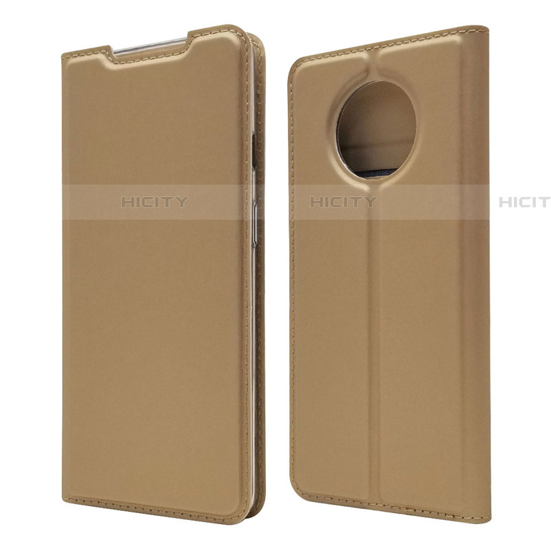 Handytasche Stand Schutzhülle Flip Leder Hülle T06 für OnePlus 7T Gold Plus