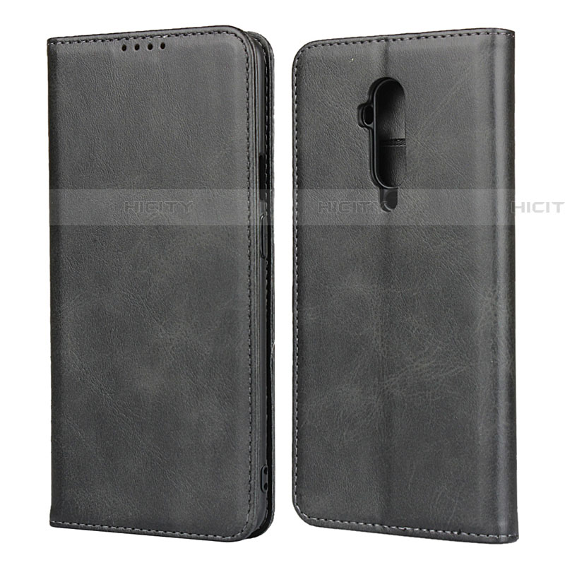 Handytasche Stand Schutzhülle Flip Leder Hülle T06 für OnePlus 7T Pro Schwarz