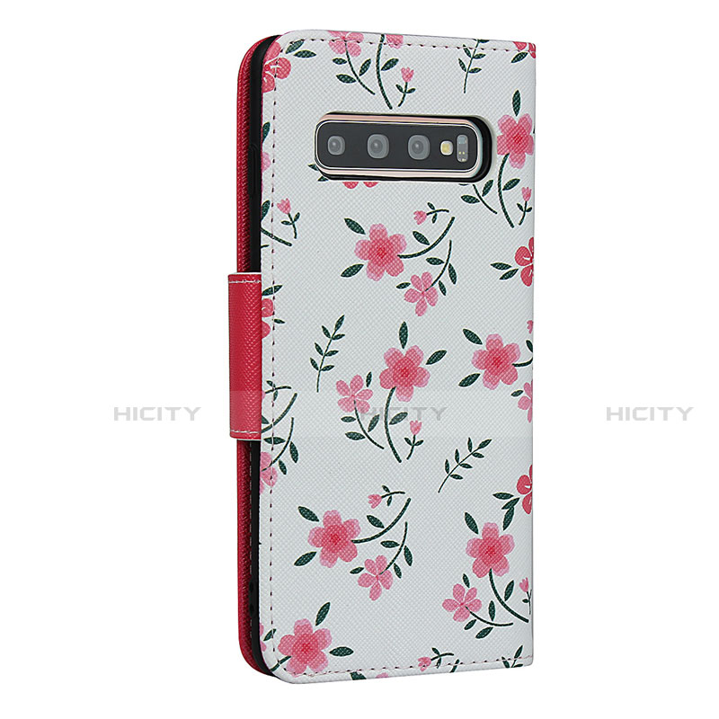 Handytasche Stand Schutzhülle Flip Leder Hülle T06 für Samsung Galaxy S10