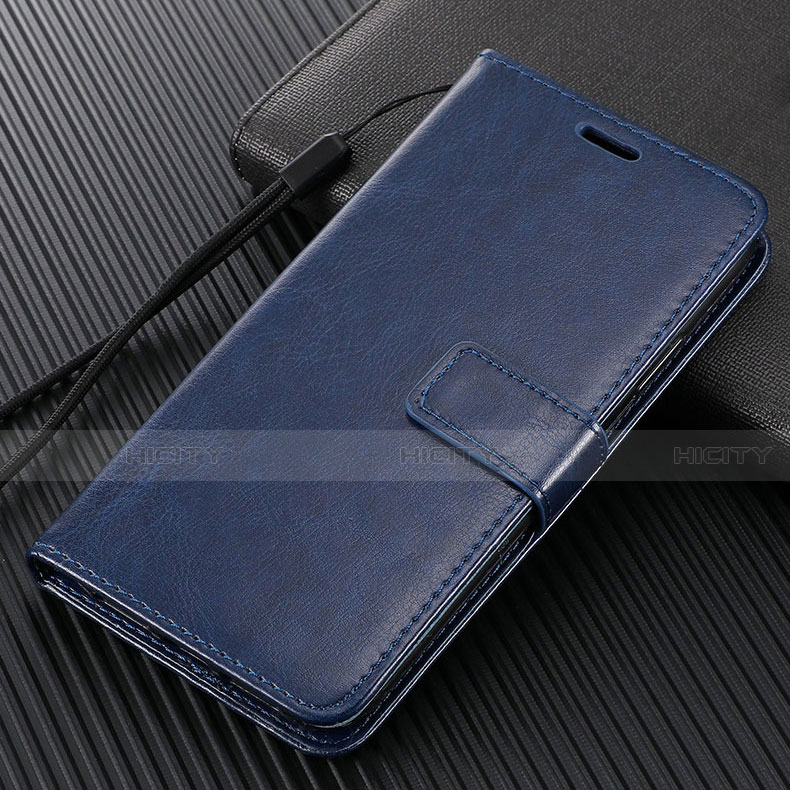 Handytasche Stand Schutzhülle Flip Leder Hülle T07 für Huawei Honor V30 Pro 5G Blau