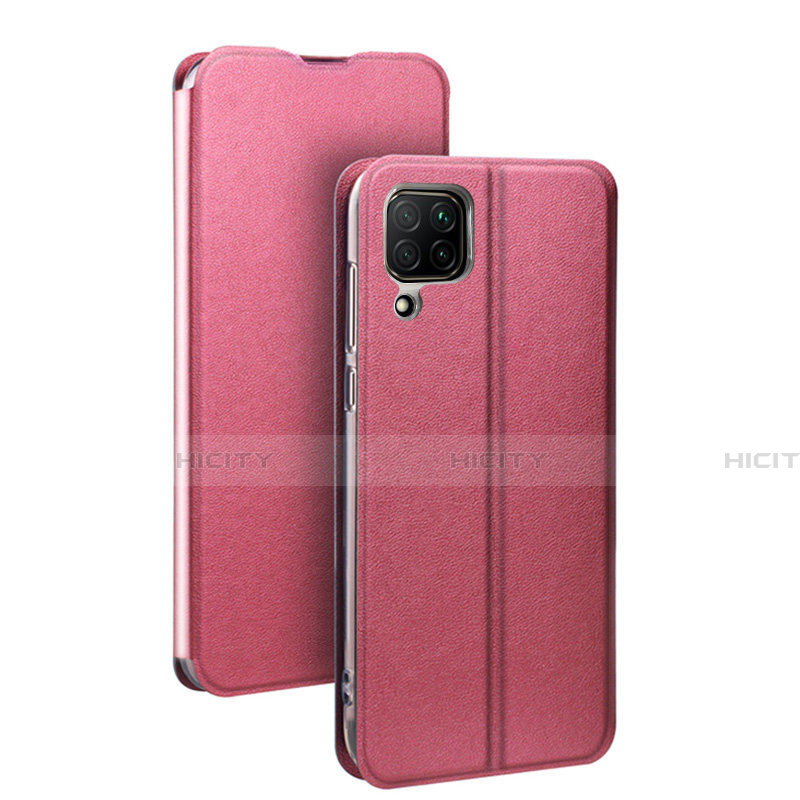 Handytasche Stand Schutzhülle Flip Leder Hülle T07 für Huawei Nova 6 SE Rosa