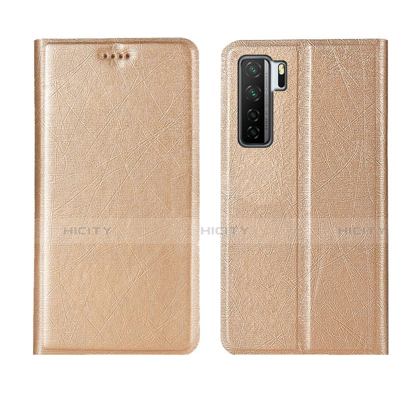 Handytasche Stand Schutzhülle Flip Leder Hülle T07 für Huawei Nova 7 SE 5G Gold Plus