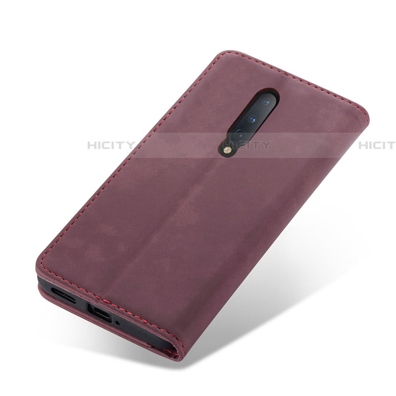 Handytasche Stand Schutzhülle Flip Leder Hülle T07 für OnePlus 8