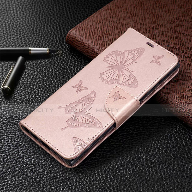 Handytasche Stand Schutzhülle Flip Leder Hülle T07 für Samsung Galaxy Note 20 Ultra 5G Rosegold Plus