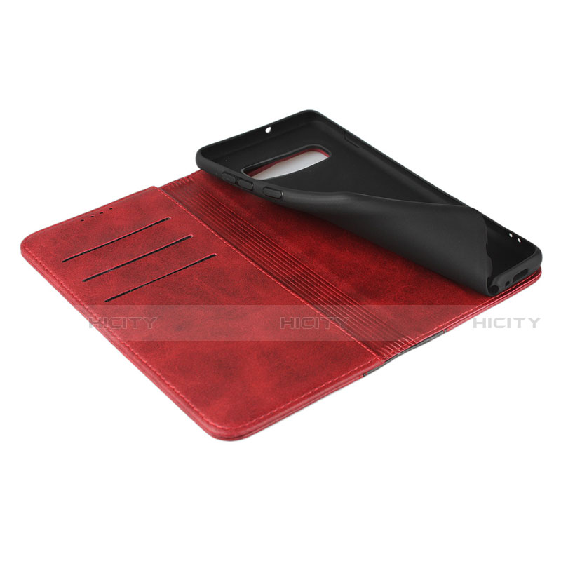 Handytasche Stand Schutzhülle Flip Leder Hülle T07 für Samsung Galaxy S10 Plus