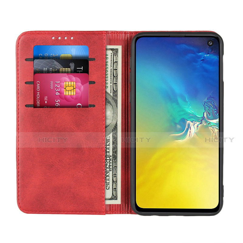 Handytasche Stand Schutzhülle Flip Leder Hülle T07 für Samsung Galaxy S10e