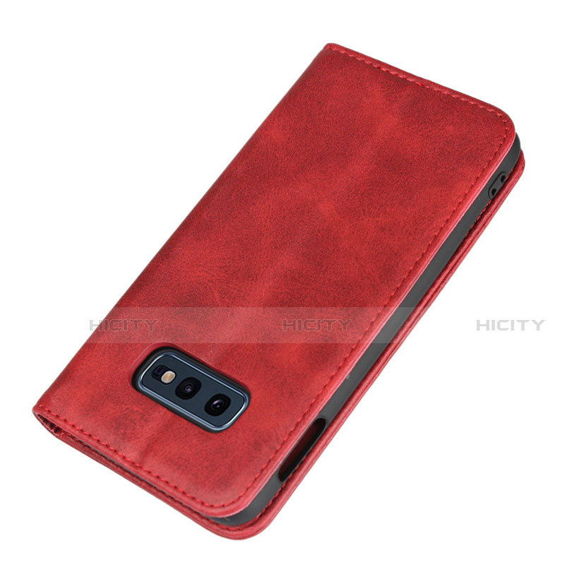 Handytasche Stand Schutzhülle Flip Leder Hülle T07 für Samsung Galaxy S10e