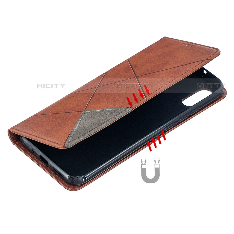 Handytasche Stand Schutzhülle Flip Leder Hülle T07 für Xiaomi Redmi 9A groß