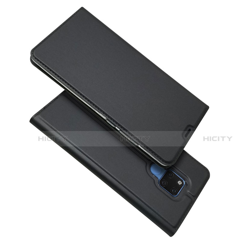 Handytasche Stand Schutzhülle Flip Leder Hülle T08 für Huawei Mate 20 X 5G groß