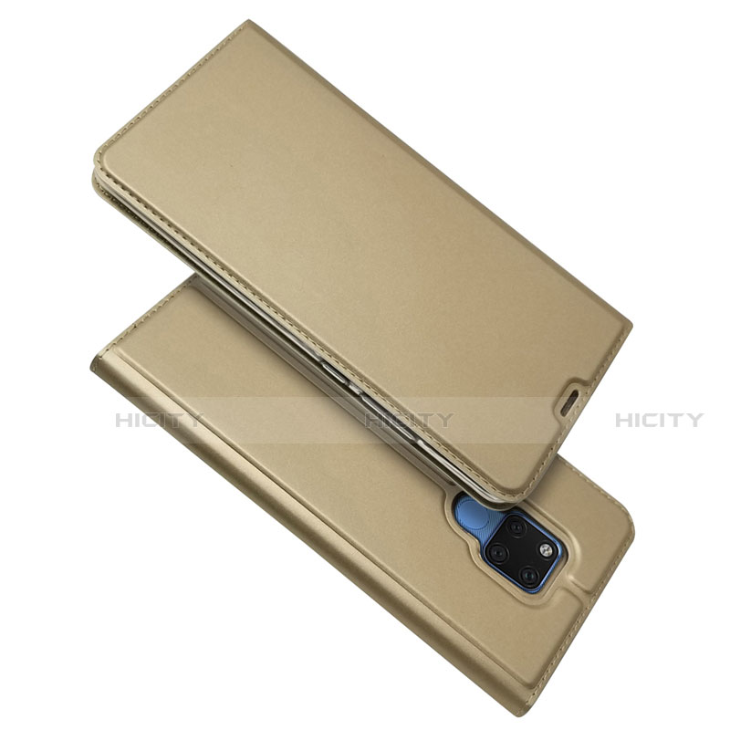 Handytasche Stand Schutzhülle Flip Leder Hülle T08 für Huawei Mate 20 X 5G groß