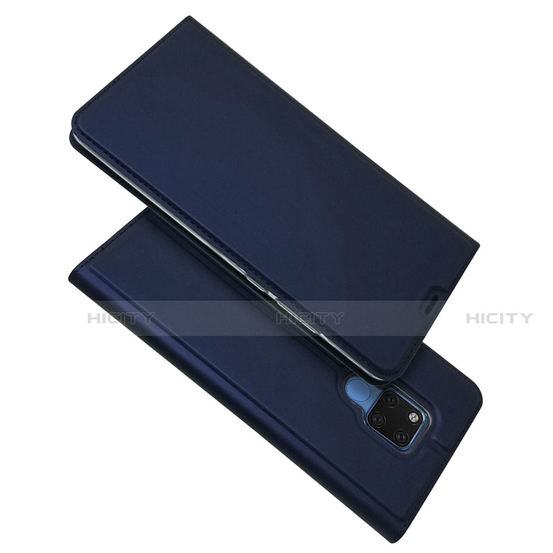 Handytasche Stand Schutzhülle Flip Leder Hülle T08 für Huawei Mate 20 X 5G groß