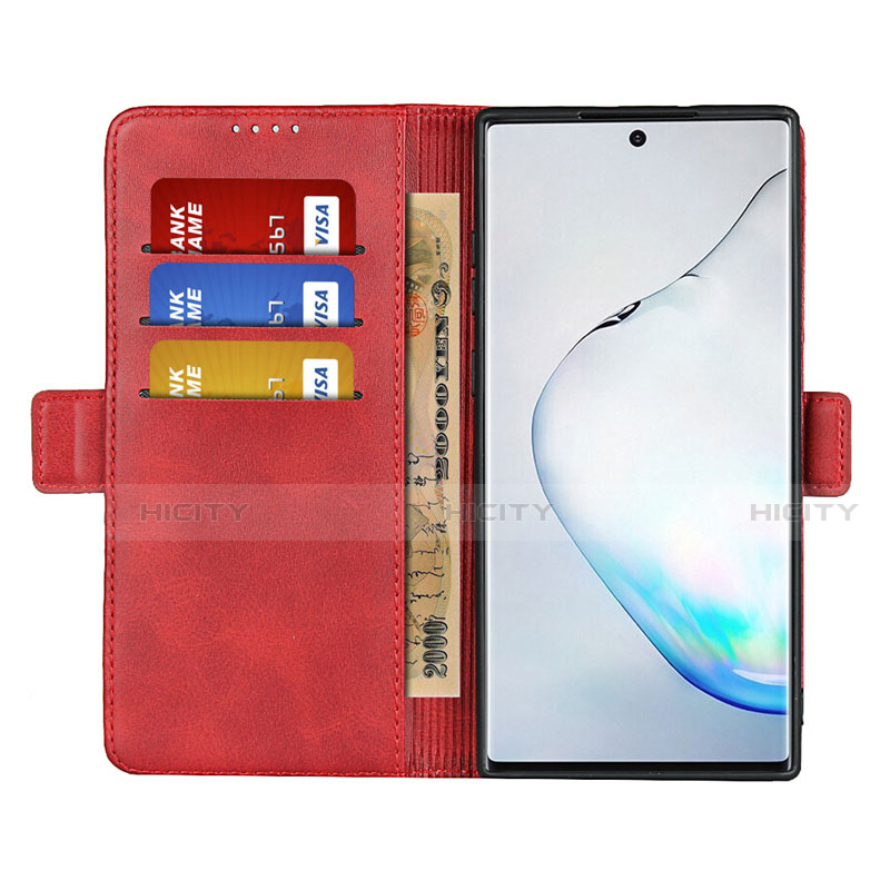 Handytasche Stand Schutzhülle Flip Leder Hülle T08 für Samsung Galaxy Note 10