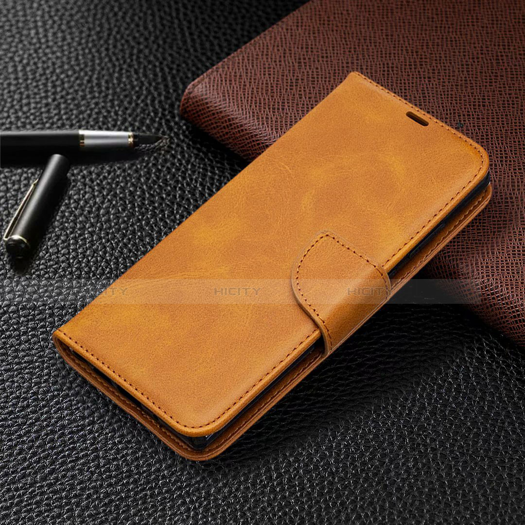 Handytasche Stand Schutzhülle Flip Leder Hülle T08 für Samsung Galaxy Note 20 5G Gelb