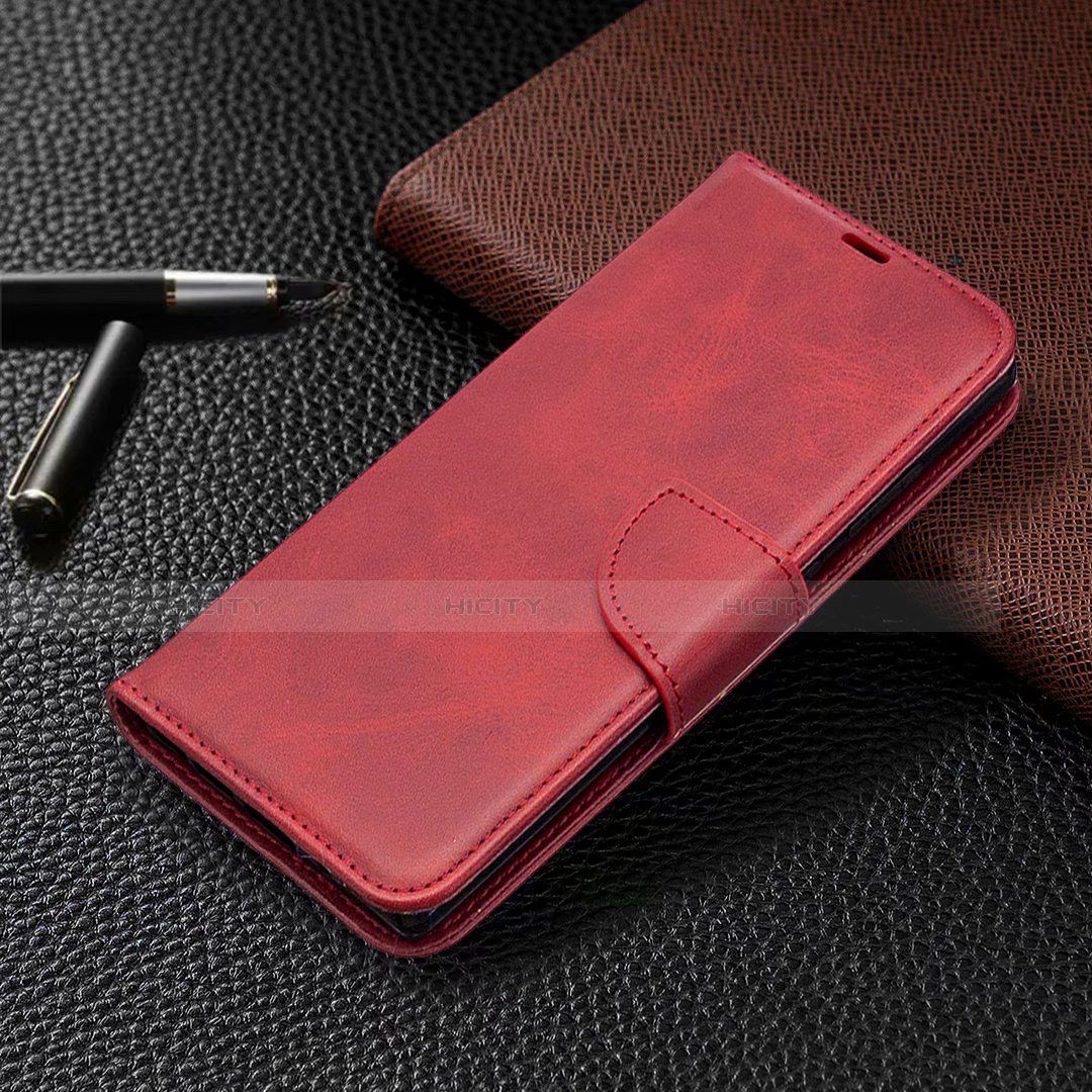 Handytasche Stand Schutzhülle Flip Leder Hülle T08 für Samsung Galaxy Note 20 5G Rot