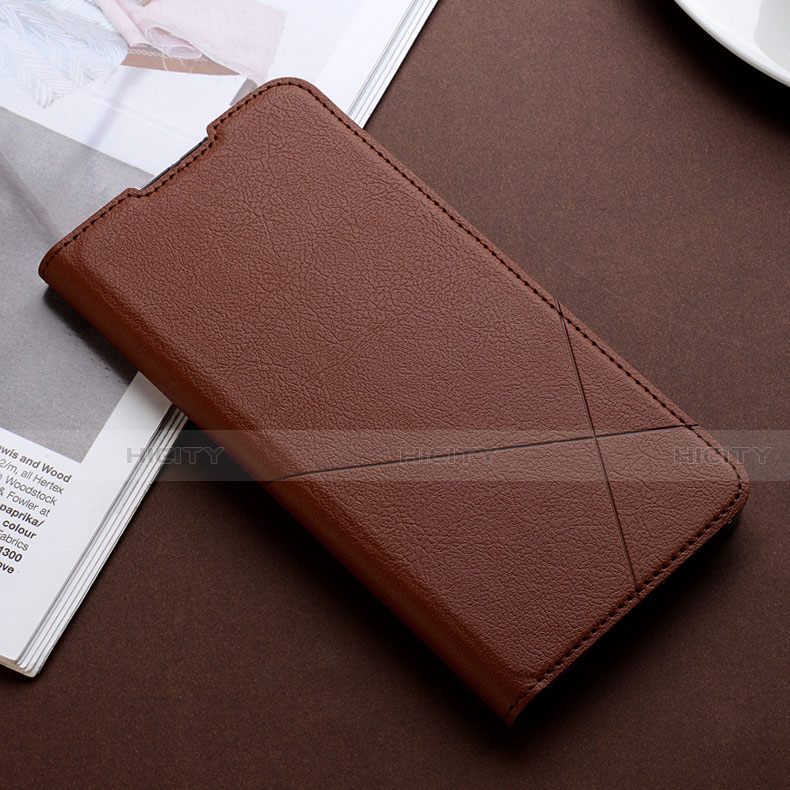 Handytasche Stand Schutzhülle Flip Leder Hülle T08 für Xiaomi Mi 9T Braun