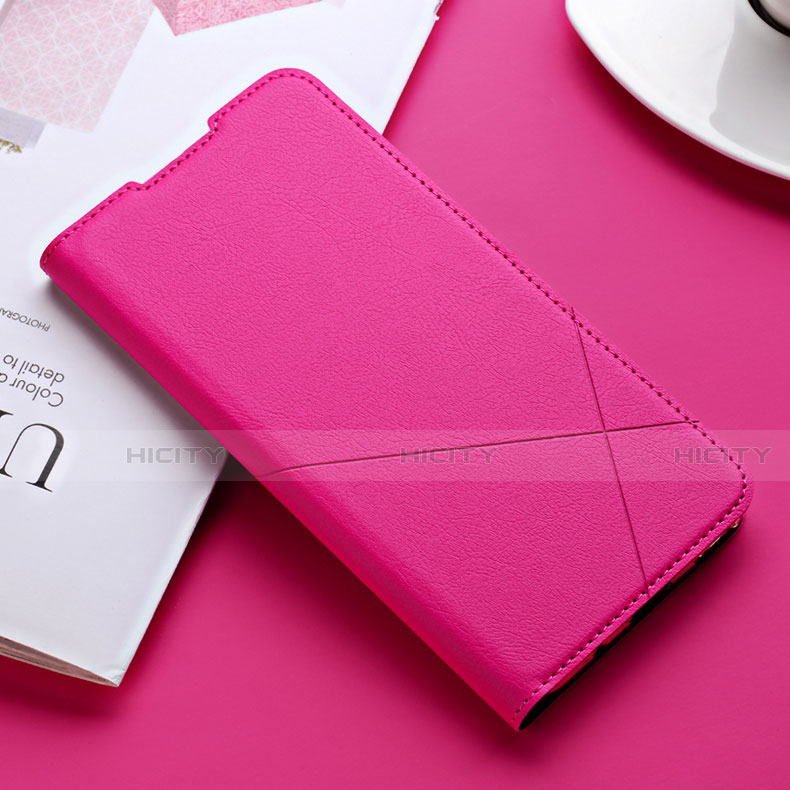 Handytasche Stand Schutzhülle Flip Leder Hülle T08 für Xiaomi Mi 9T Pink