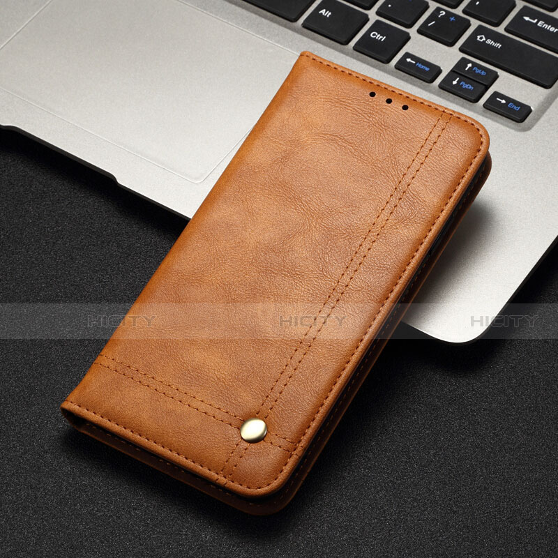 Handytasche Stand Schutzhülle Flip Leder Hülle T08 für Xiaomi Mi A3 Orange