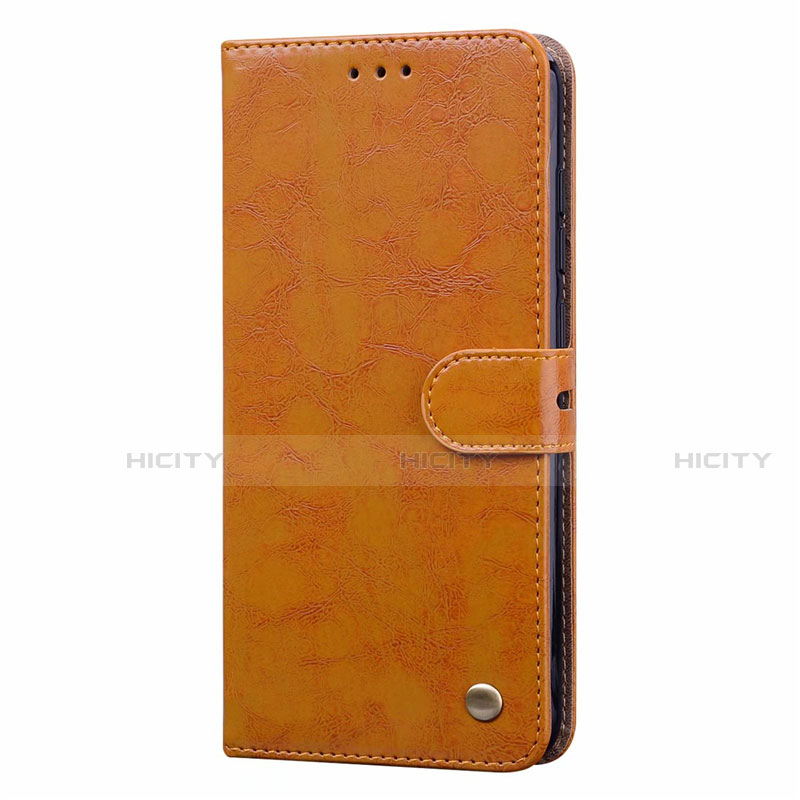 Handytasche Stand Schutzhülle Flip Leder Hülle T08 für Xiaomi Redmi 10X 4G Orange