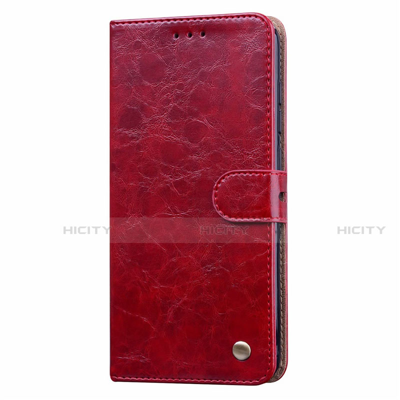 Handytasche Stand Schutzhülle Flip Leder Hülle T08 für Xiaomi Redmi 10X 4G Rot