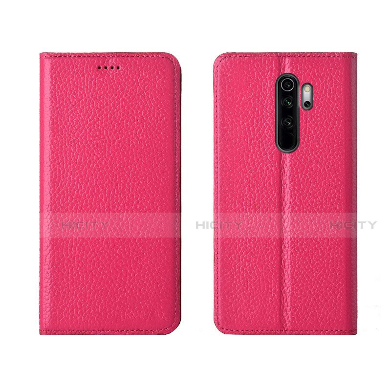 Handytasche Stand Schutzhülle Flip Leder Hülle T08 für Xiaomi Redmi Note 8 Pro groß