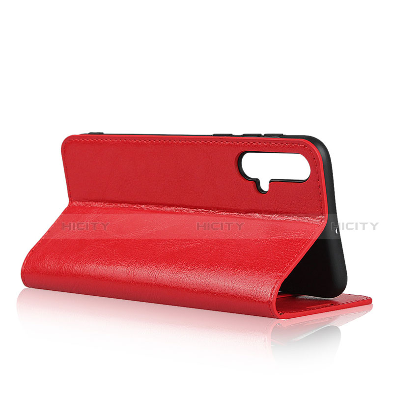 Handytasche Stand Schutzhülle Flip Leder Hülle T09 für Huawei Nova 5