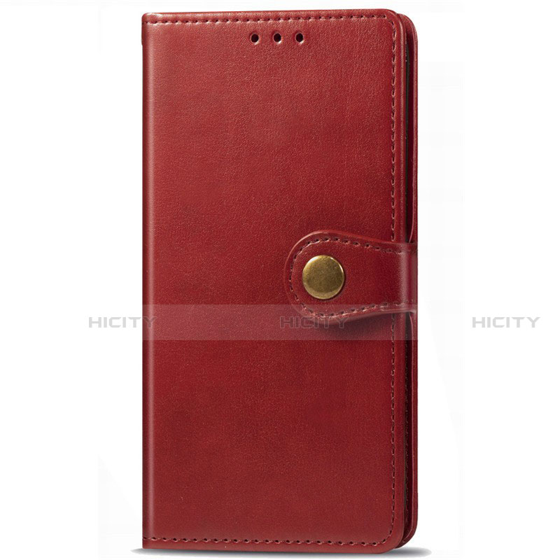 Handytasche Stand Schutzhülle Flip Leder Hülle T09 für Huawei P40 Rot