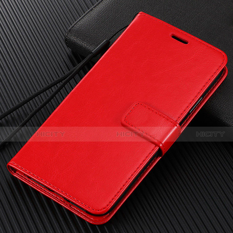 Handytasche Stand Schutzhülle Flip Leder Hülle T09 für Oppo Find X2 Pro Rot