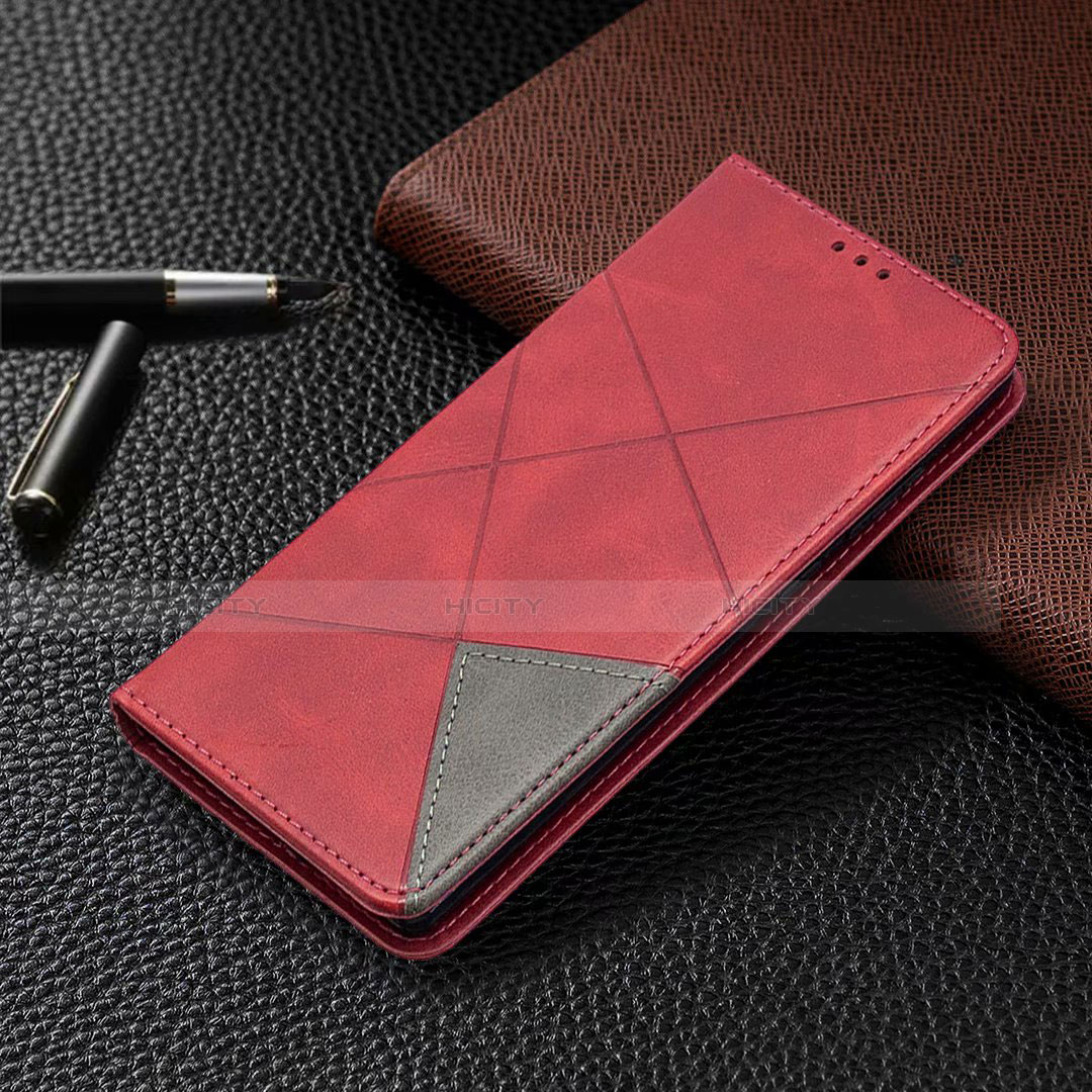 Handytasche Stand Schutzhülle Flip Leder Hülle T09 für Samsung Galaxy Note 20 5G Rot Plus