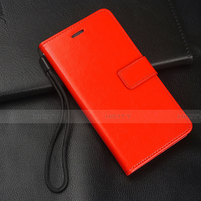 Handytasche Stand Schutzhülle Flip Leder Hülle T09 für Samsung Galaxy S10e Rot