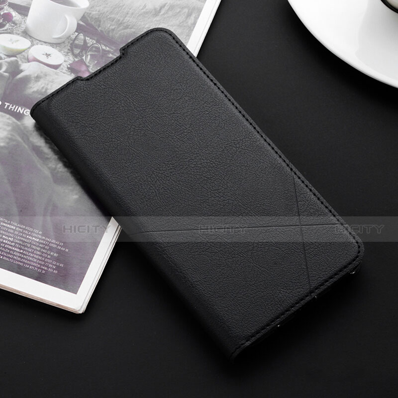 Handytasche Stand Schutzhülle Flip Leder Hülle T09 für Xiaomi Mi A3 Schwarz Plus