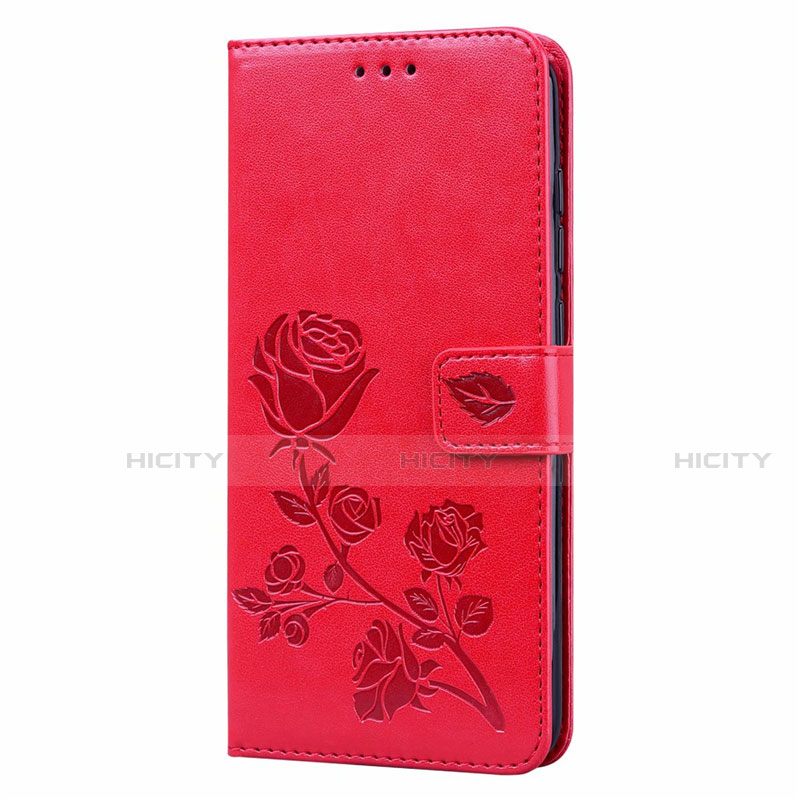 Handytasche Stand Schutzhülle Flip Leder Hülle T09 für Xiaomi Redmi Note 9 Rot Plus