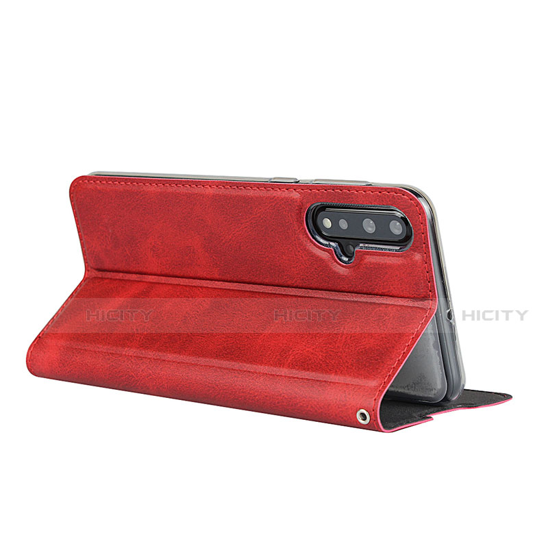 Handytasche Stand Schutzhülle Flip Leder Hülle T10 für Huawei Nova 5