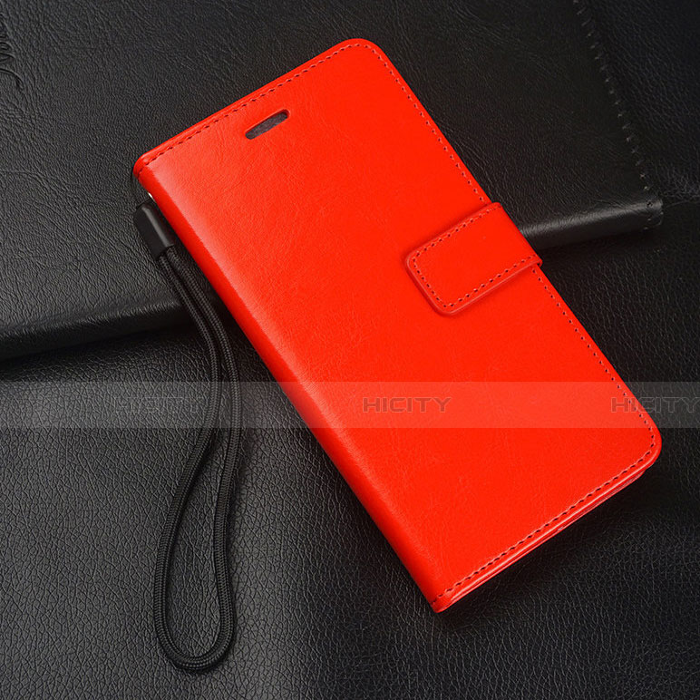 Handytasche Stand Schutzhülle Flip Leder Hülle T10 für Huawei P20 Rot