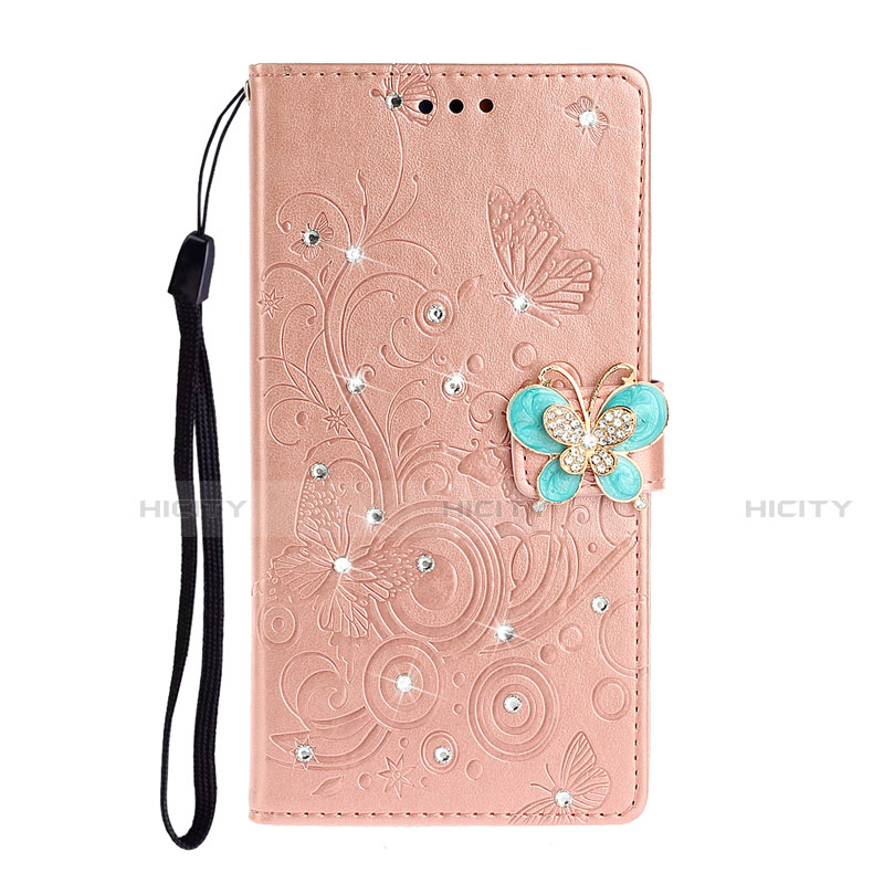 Handytasche Stand Schutzhülle Flip Leder Hülle T10 für Huawei P40 Pro Rosegold