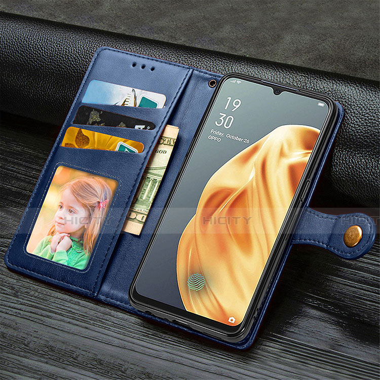 Handytasche Stand Schutzhülle Flip Leder Hülle T10 für Oppo Find X2 Lite groß