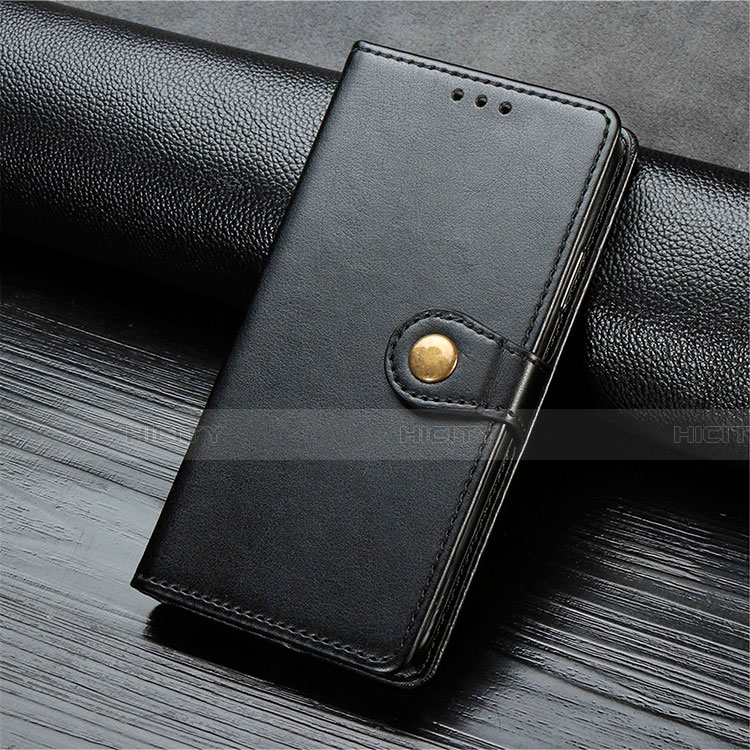 Handytasche Stand Schutzhülle Flip Leder Hülle T10 für Oppo K7 5G Schwarz