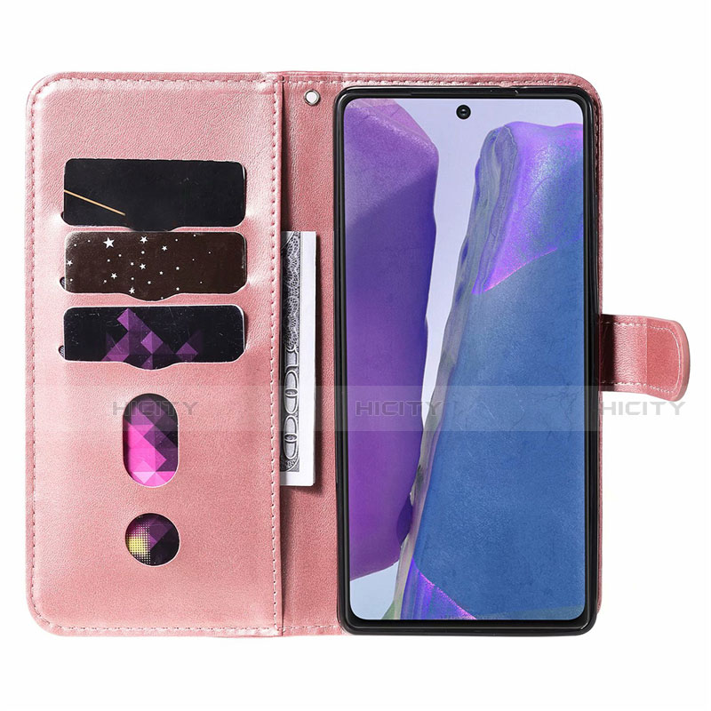 Handytasche Stand Schutzhülle Flip Leder Hülle T10 für Samsung Galaxy Note 20 5G