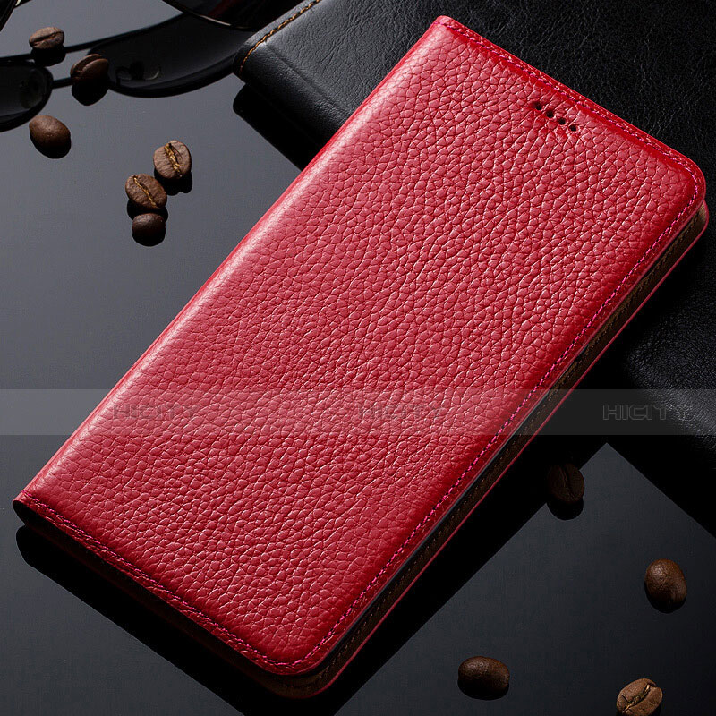 Handytasche Stand Schutzhülle Flip Leder Hülle T10 für Xiaomi Redmi Note 8 (2021) groß