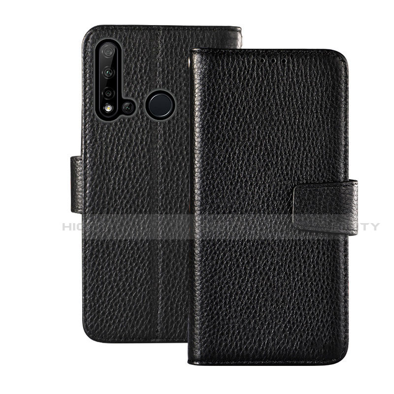 Handytasche Stand Schutzhülle Flip Leder Hülle T11 für Huawei P20 Lite (2019)