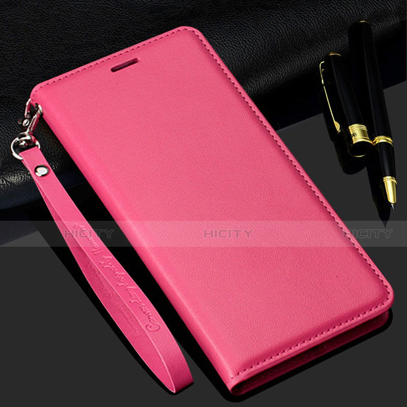 Handytasche Stand Schutzhülle Flip Leder Hülle T11 für Samsung Galaxy Note 20 5G Pink Plus